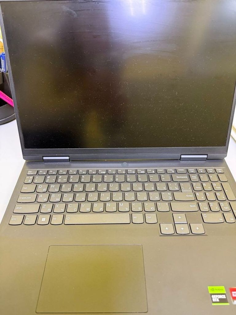Lenovo 16/ryzen 5 6600h ddr5/16gb ddr5/hdd *відсутній/ssd 512 gb/geforce rtx3050 4gb Код:01-200772881. Изображение 10