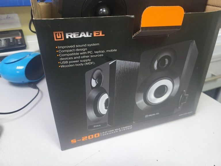 Дешево Real-el S-200 Black з ломбарду