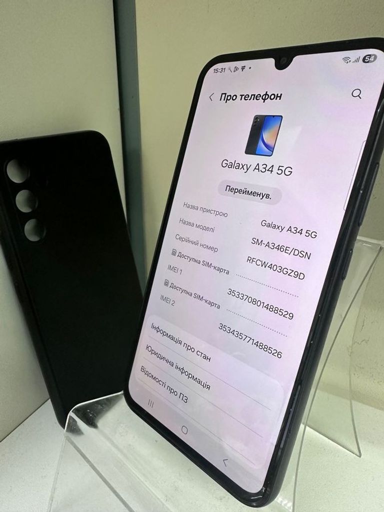 Дешиво Samsung galaxy a34 5g sm-a346e 8/256gb с ломбарда