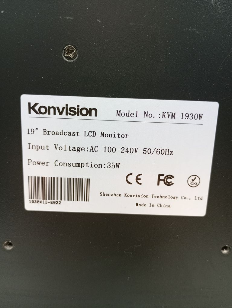 Konvision KVM-1930W Код:null. Зображення 7