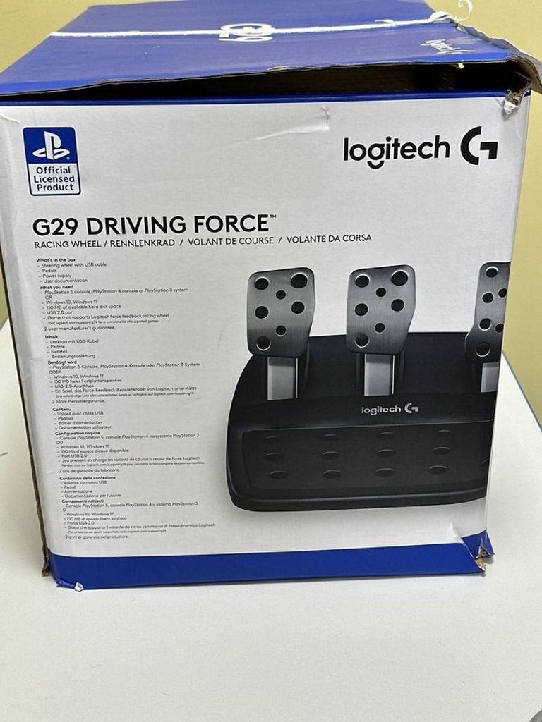 Logitech g29 driving force racing wheel / 941-000110, 941-000112 Код:01-200803023. Зображення 11