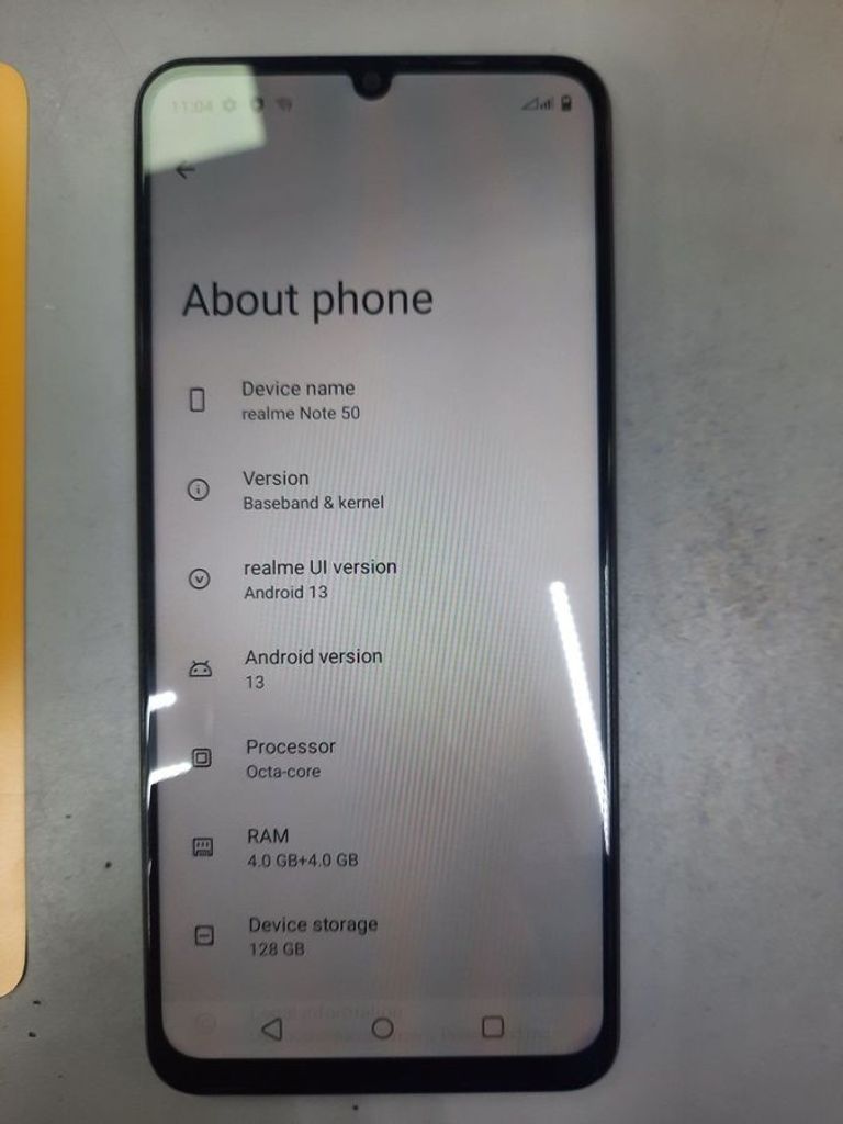 Купити Realme note 50 4/128gb Б/У