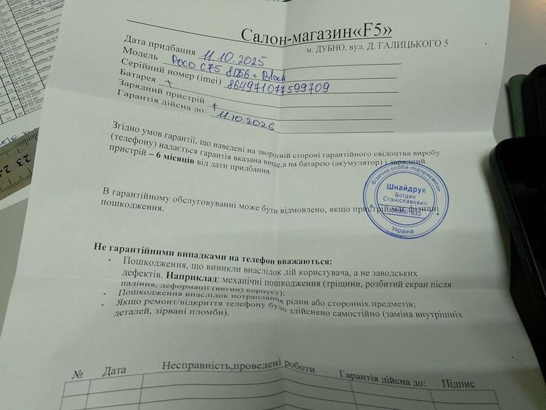 Дешево Xiaomi Poco C75 8/256GB Black з ломбарду