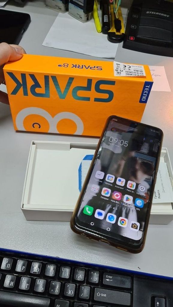 Купить Tecno spark 8с kg5k 4/128gb Б/У