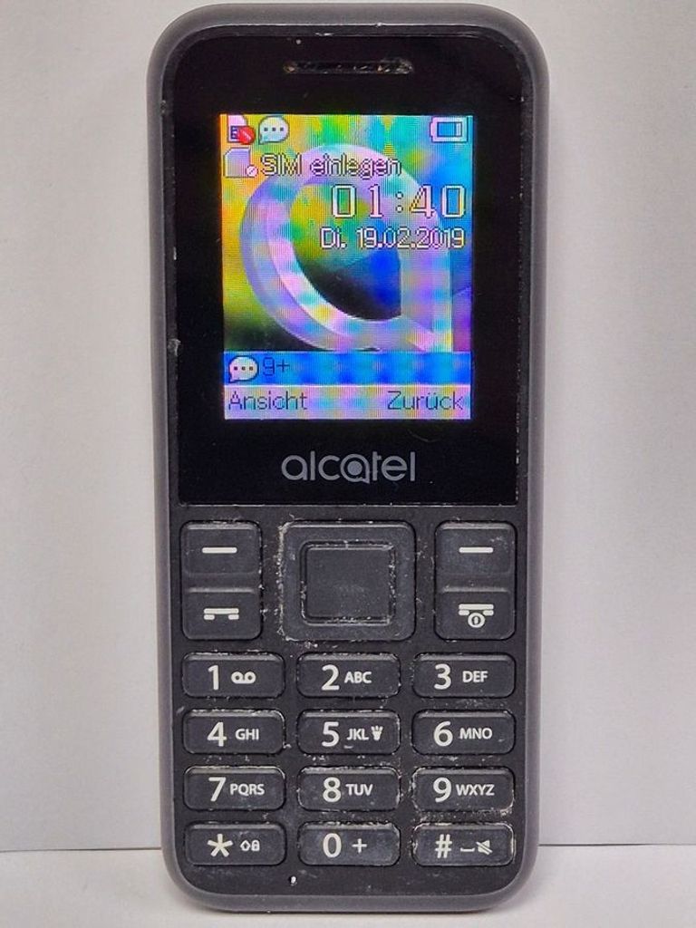 Оголошення Alcatel 1066 Dual SIM Black (1066D-2AALUA5) Б/У
