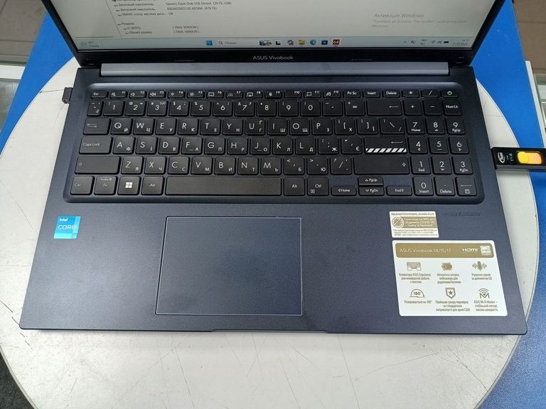 Asus 15/core i3-1315u ddr5/16gb ddr5/hdd *відсутній/ssd 512 gb/*інтегрована Код:01-200854363. Зображення 7