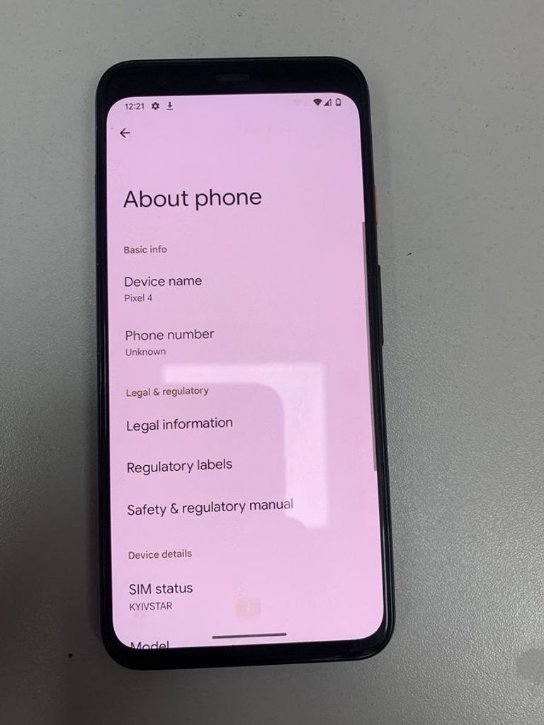 Купити Google pixel 4 6/64gb Б/У