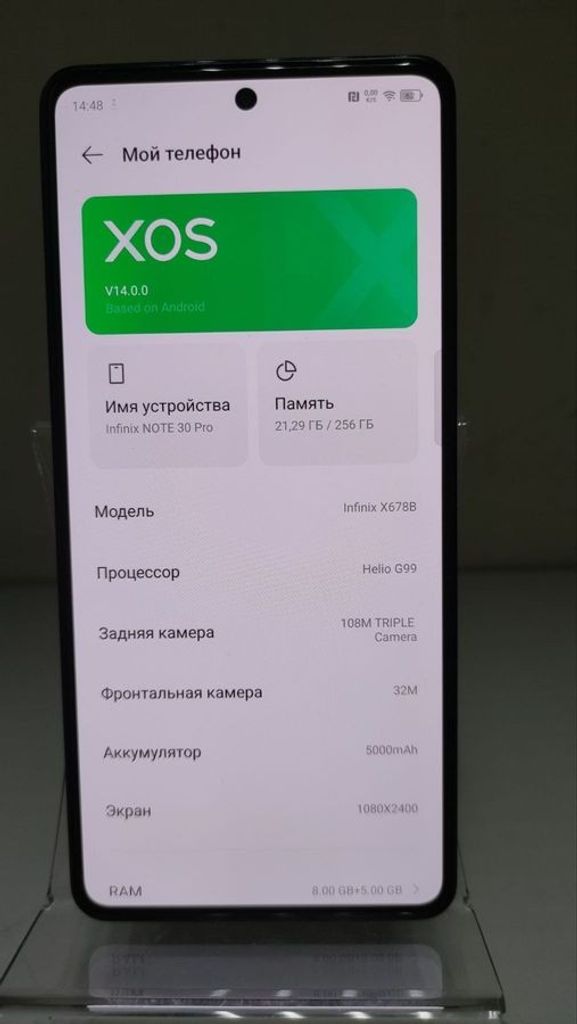 Infinix note 30 pro x678b 8/256gb Код:01-200881324. Зображення 7