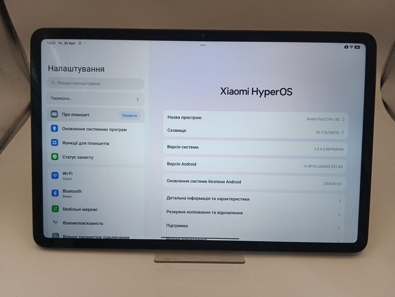 Xiaomi Redmi Pad 2 Pro 5G 8/256GB Graphite Gray (VHU6149EU) Код:01-200936037. Зображення 8