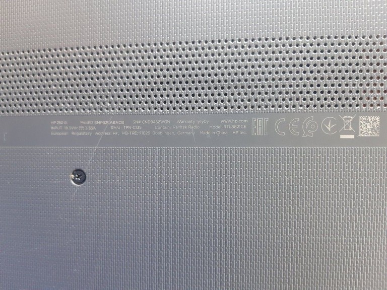 Hp 15/core i3 7020u ddr3/8gb ddr3/hdd *відсутній/ssd 256 gb/geforce mx110 2gb Код:01-200937615. Зображення 6