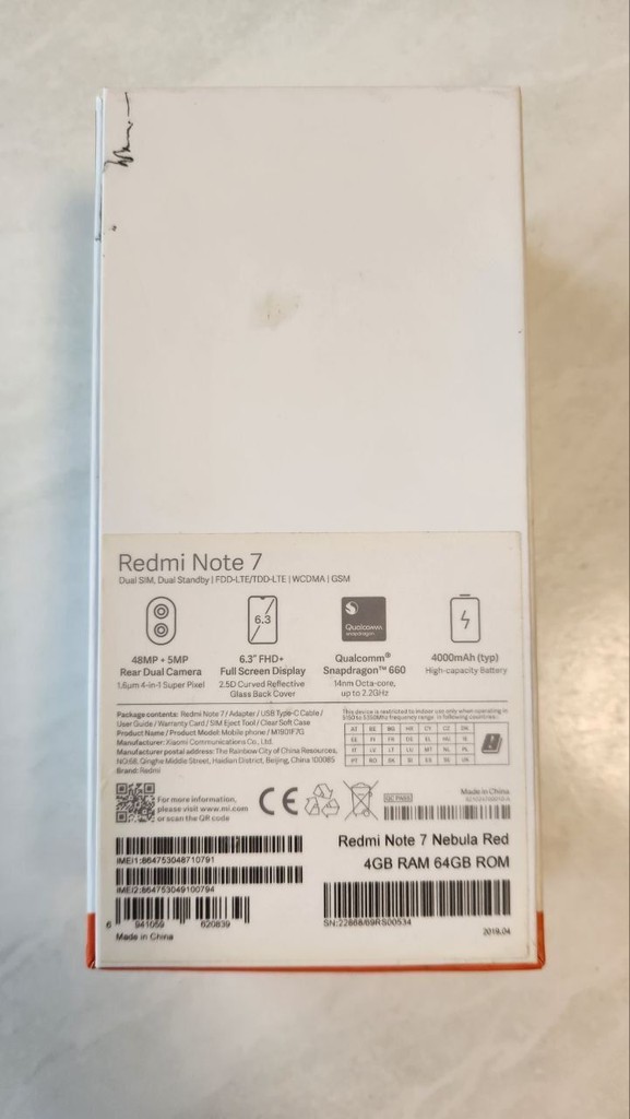 Xiaomi Redmi Note 7 4/64GB Red Код:null. Изображение 11