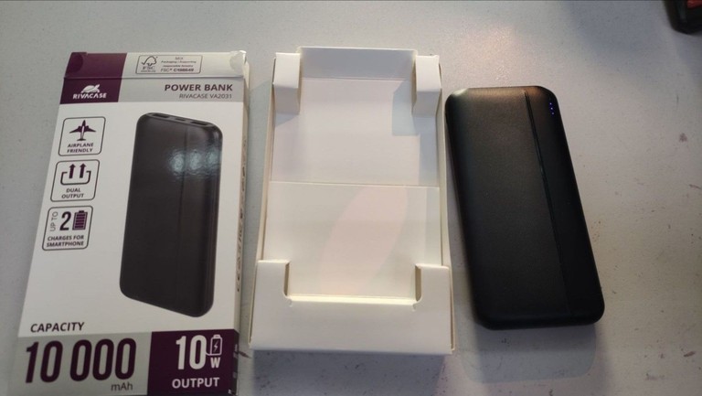 Оголошення Rivacase VA2031 10000mAh Black Б/У