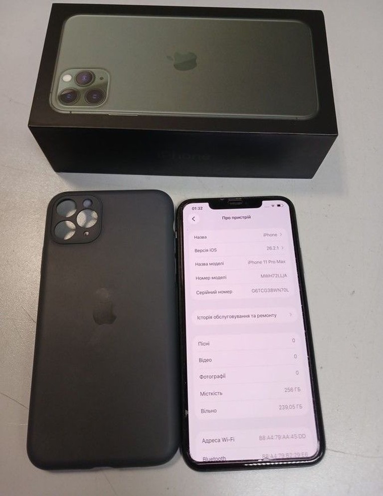 Купити Apple iphone 11 pro max 256gb Б/У