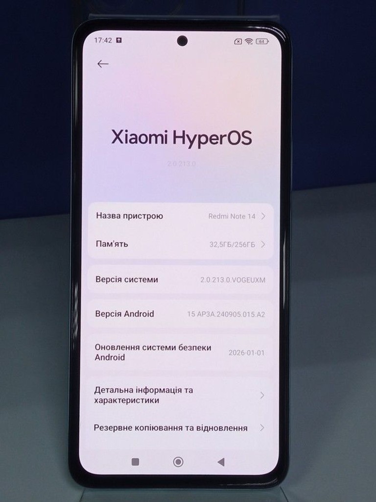 Xiaomi redmi note 14 8/256gb Код:01-200955729. Зображення 6