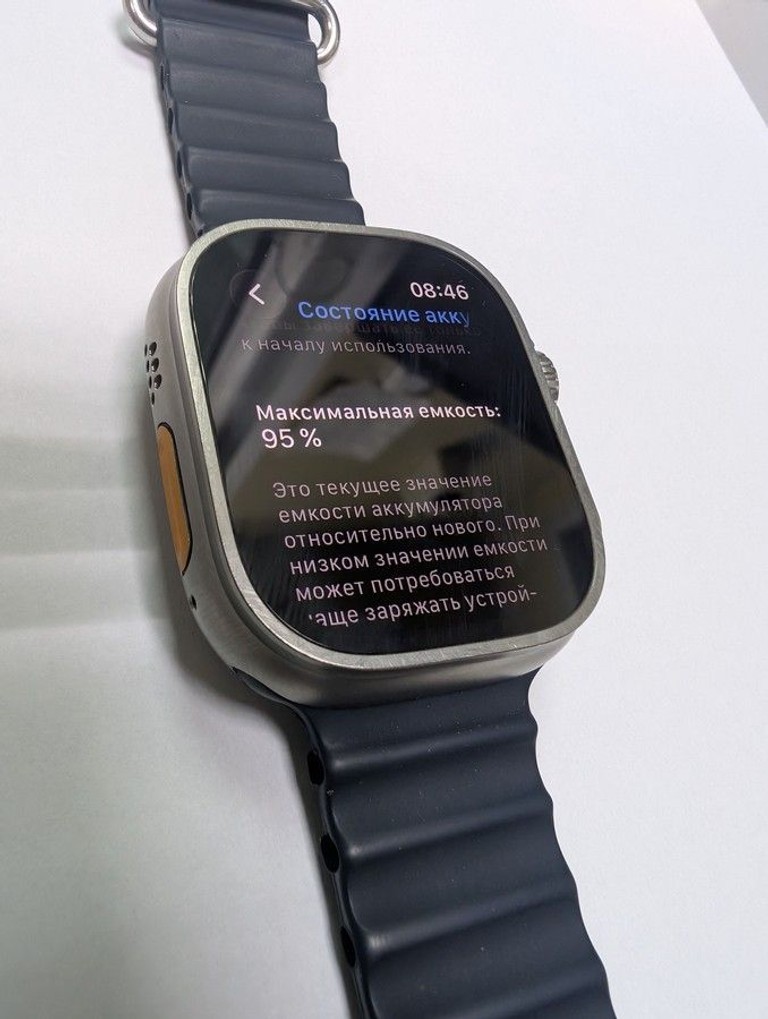 Купити Apple watch ultra 2 gps + cellular 49mm titanium case Б/У