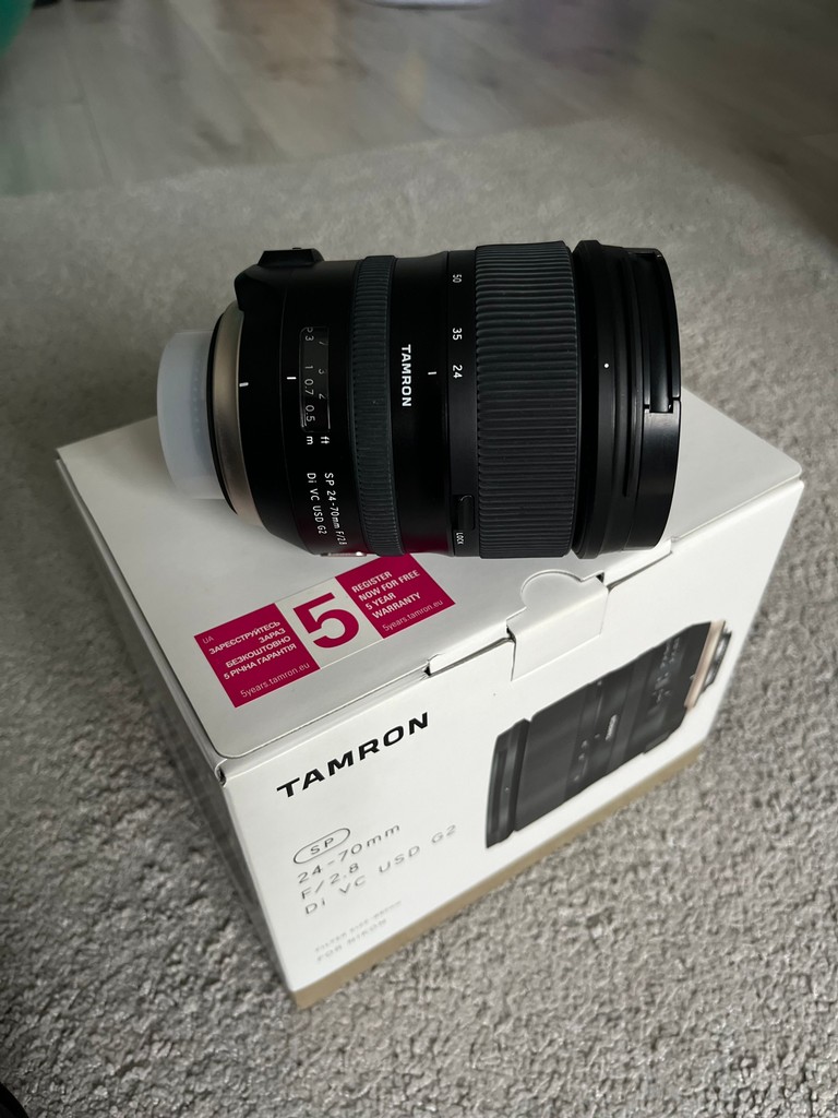Купить Tamron AF SP 24-70mm f/2,8 Di VC USD G2 Б/У