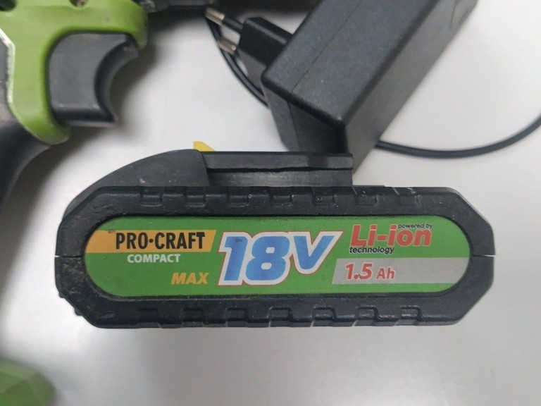 Объявление Procraft pa-18c compact 2акб зп Б/У