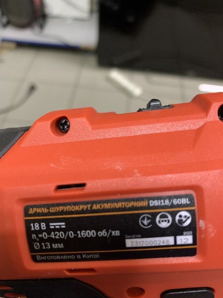 Оголошення Gtm DSI18/60BL Б/У