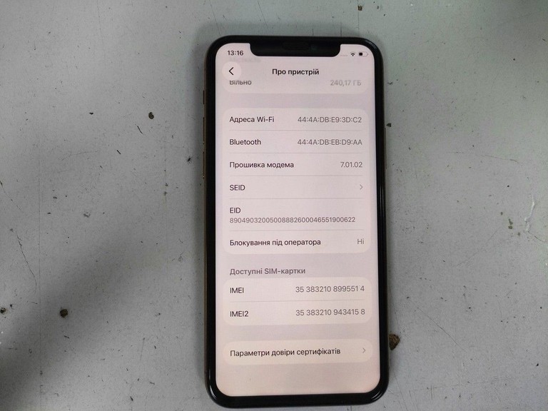 Apple iphone 11 pro 256gb Код:01-200979952. Зображення 8
