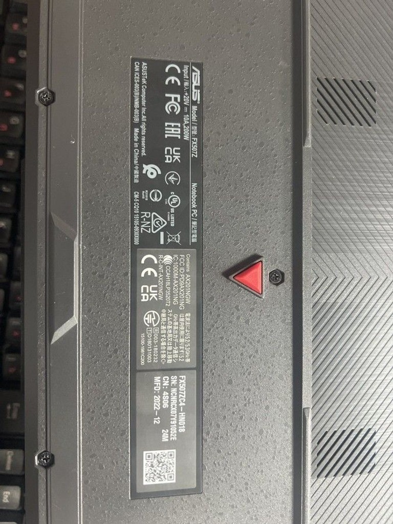 Распродажа Asus 15/core i5-12500h ddr5/16gb ddr5/ssd 512 gb/geforce rtx3050 4gb, продавец Техноскарб