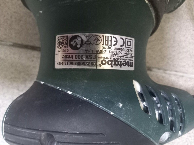 Оголошення Metabo fsx 200 intec Б/У