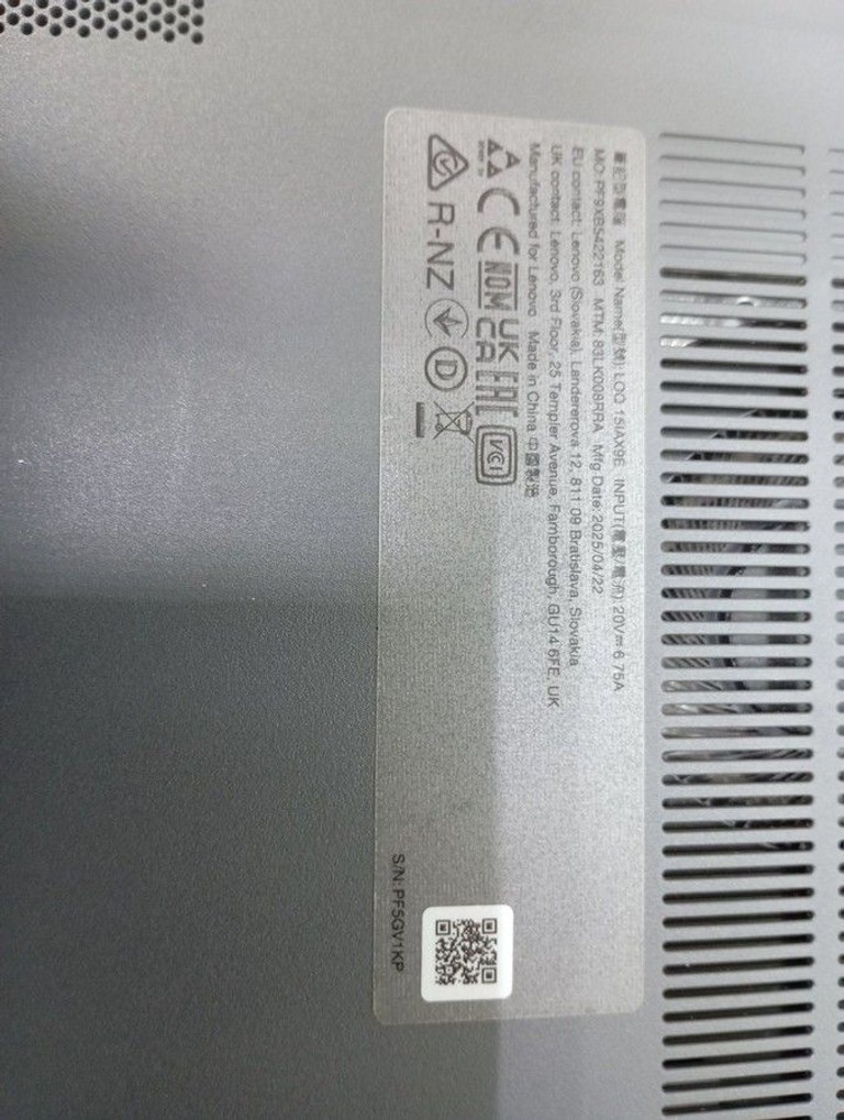 Lenovo 15/core i5-12450hx ddr5/16gb ddr5/ssd 512 gb/geforce rtx2050 4gb Код:01-201053870. Зображення 5