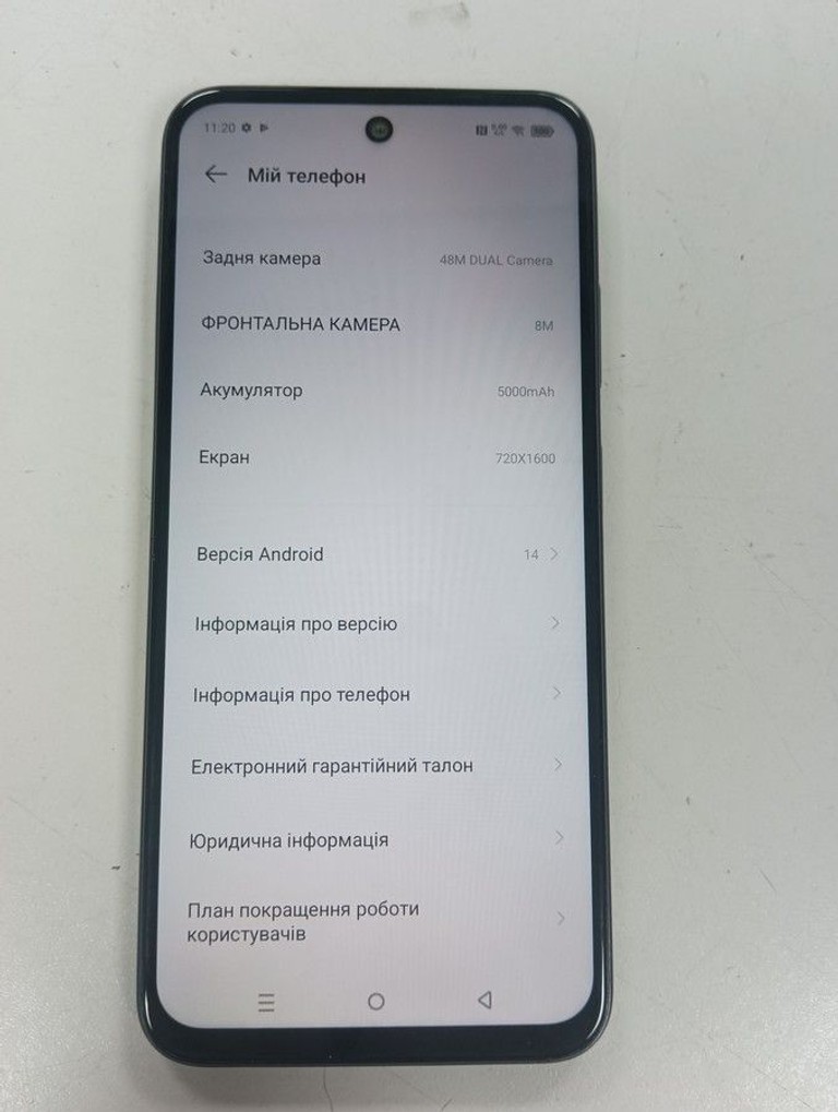 Дешево Infinix hot 50i 4/128gb з ломбарду