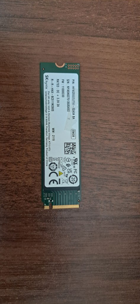 Купити SK hynix BC511 256 GB (HFM256GDGTNI-82A0A) Б/У