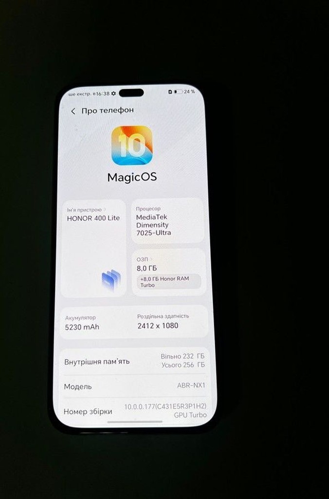 Дешево Honor 400 lite 8/256gb з ломбарду