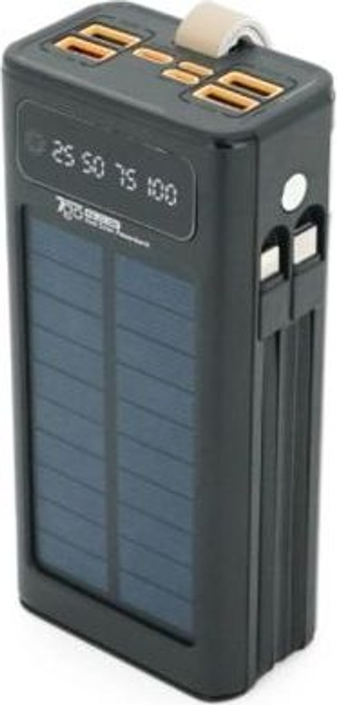 Купити 7GO 30000mAh, 22.5W, Solar, LCD Display Б/У