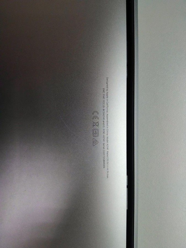 Apple a2141/ macbook pro 16/ core i9 2,3ghz/ram16gb/ssd1tb/amd radeon pro 5500m Код:01-201133595. Зображення 5