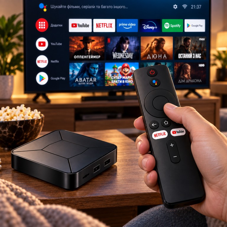 I96Z8 Android TV 2/16 ГБ Код:null. Зображення 4