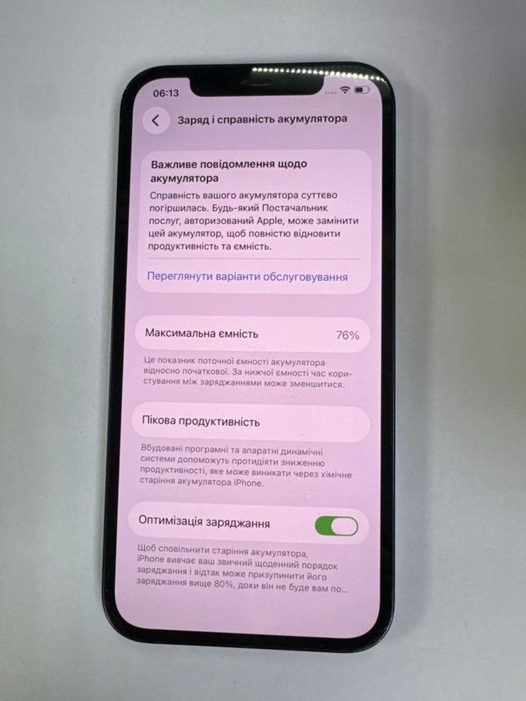 Оголошення Apple iPhone 12 128GB (PRODUCT)RED Б/У