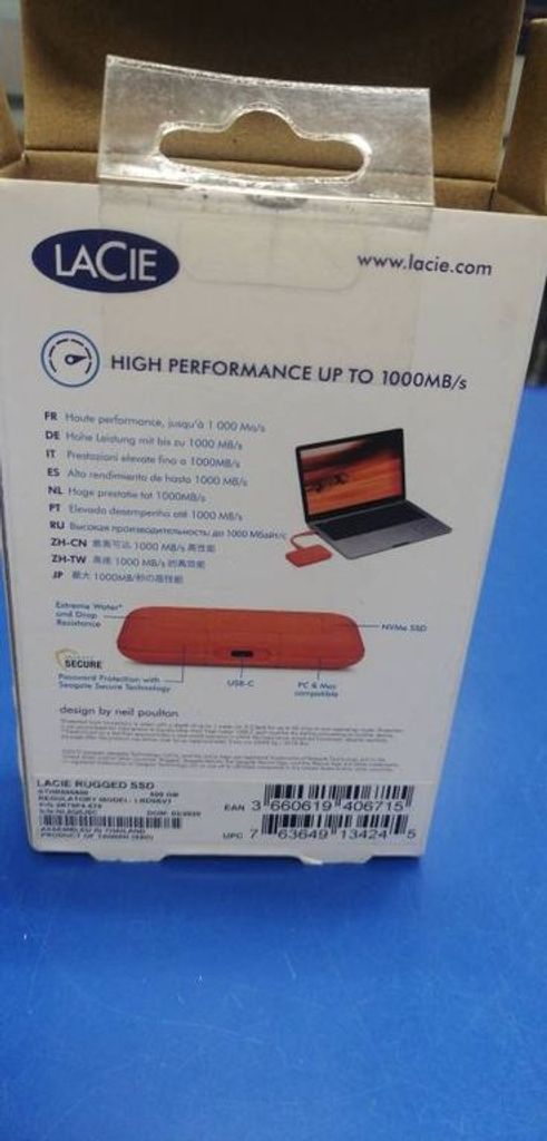 LaCie Rugged 500 GB