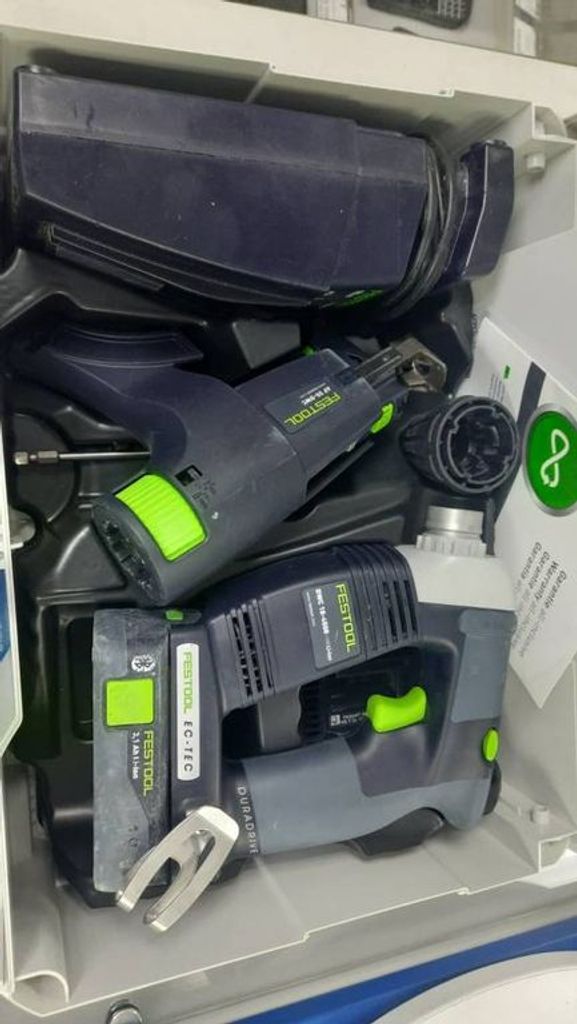 Festool dwc 18-4500 duradrive 1акб-3,1ah/1акб-5.2ah+зу/+af55-dwc