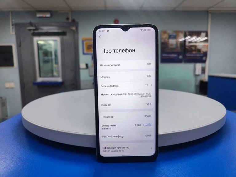 Объявление Blackview Oscal C80 8/128GB Black Б/У