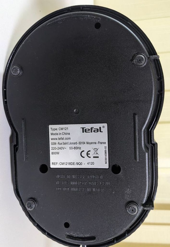Tefal cm121 Код:01-200455519. Изображение 5