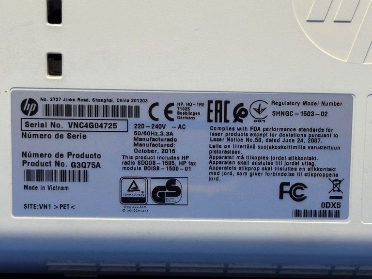 Hp LaserJet Pro M227fdw with Wi-Fi (G3Q75A) Код:01-200516883. Изображение 7