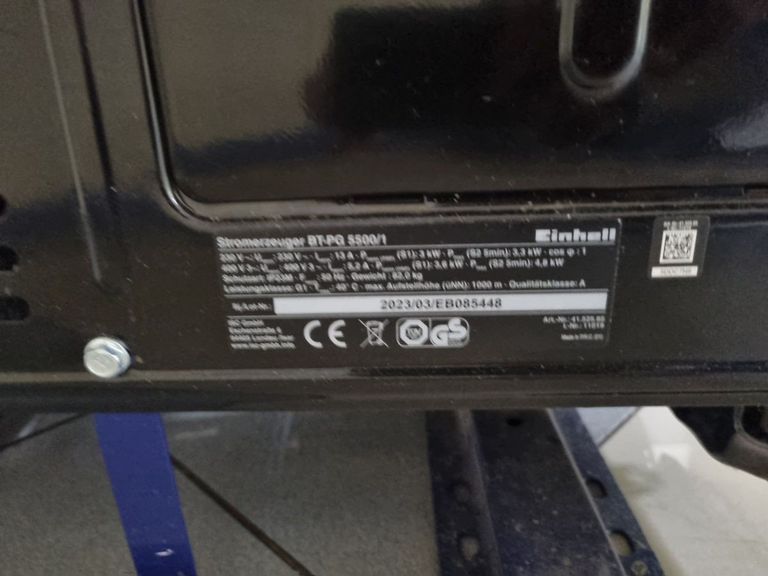 Розпродаж Einhell BT-PG 5500/1 (4152565), продавець Техноскарб