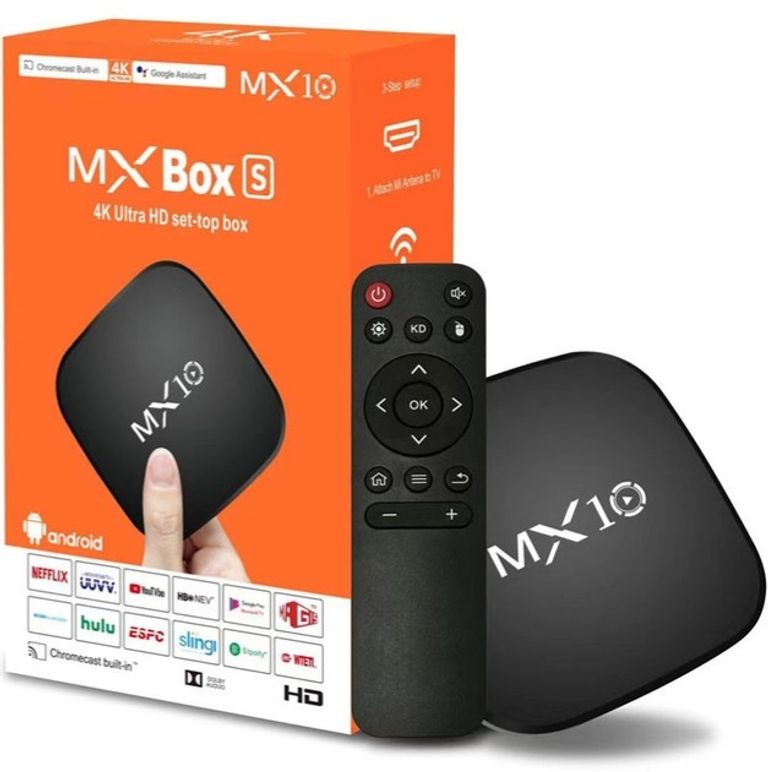 Купити Smart Android TV Box MX10 Black Б/У