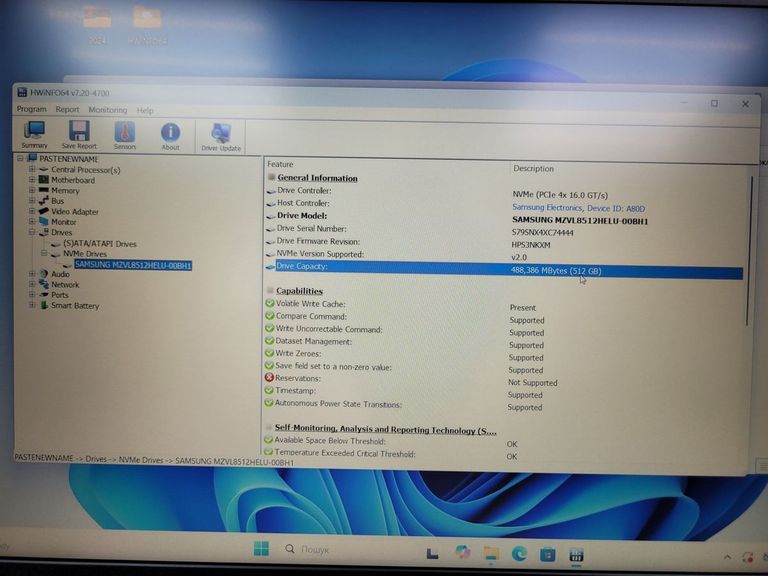 Hp 15/core i3-1315u ddr5/8gb ddr5/hdd *відсутній/ssd 512 gb/*інтегрована Код:01-200753444. Зображення 8