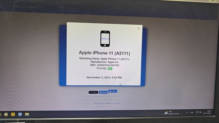 Розпродаж Apple iPhone 11 64GB White (MWL82), продавець Техноскарб