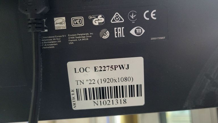 Объявление Aoc e2275pwj Б/У