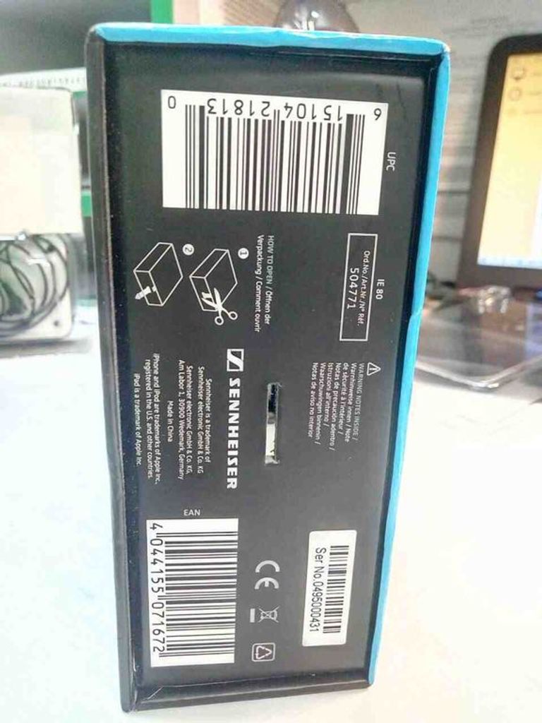 Объявление Sennheiser IE 80S BT (508240) Б/У