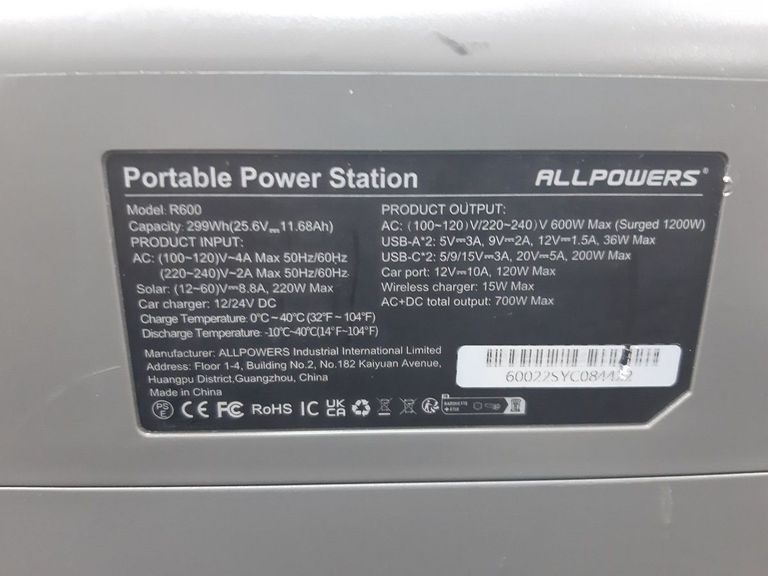 Allpowers R600 Код:01-200836624. Изображение 6