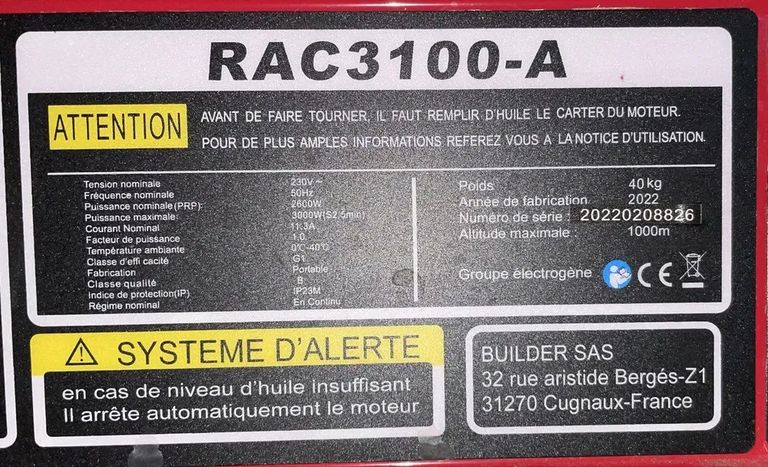 Дешево Racing RAC 3100 -A з ломбарду