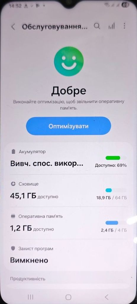 Дешево Samsung galaxy a14 sm-a145f 4/64gb з ломбарду