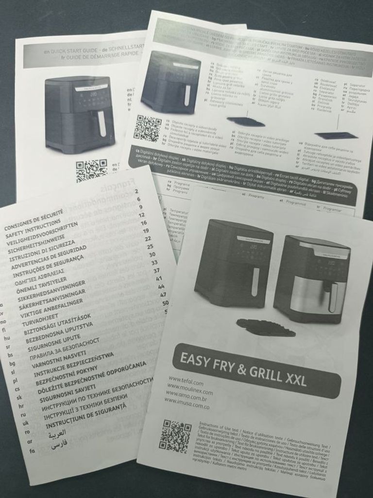 Tefal Easy Fry & Grill XXL EY801410 Код:01-200888617. Изображение 8