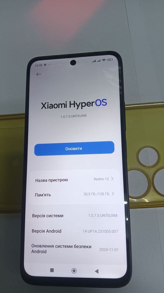 Оголошення Xiaomi Redmi 13 6/128GB Blue Б/У