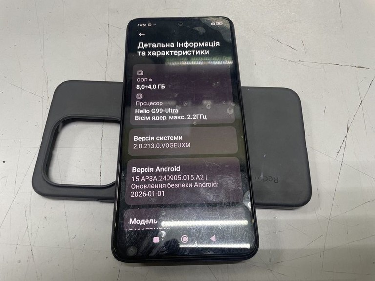 Купити Xiaomi redmi note 14 8/256gb Б/У